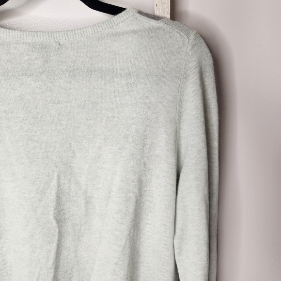 Talbots XL NWT Lambswool Angora Rabbit Hair blend argyle cardigan sweater - Picture 4 of 8